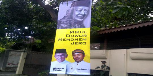 Jelang haul, foto Soeharto dan Aburizal Bakrie mejeng di Solo