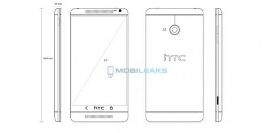 Beginilah bocoran wujud HTC One Max