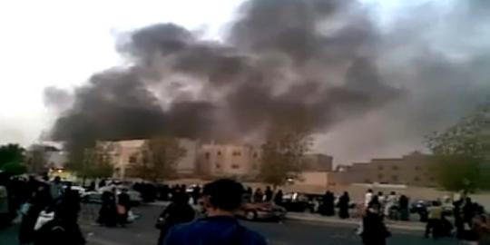 TKI mengamuk, Gedung KJRI di Jeddah dibakar