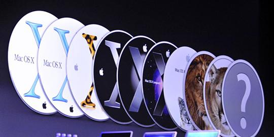 Apple OS X 10.9 memiliki kode nama Mavericks