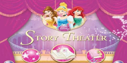 Ciptakan cerita putri impian dalam Disney Princess Story Theater