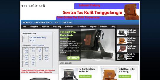 TasKulitGrosir, penyedia tas kulit asli berkualitas