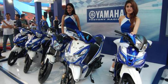 Lima motor  Yamaha  pakai desain MotoGP  Livery merdeka com