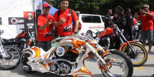 Honda Tiger Chopper Malang Juara di Malaysia  merdeka.com