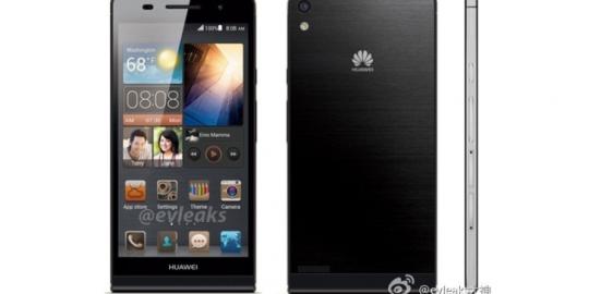 Spesifikasi Huawei Ascend P6 terungkap