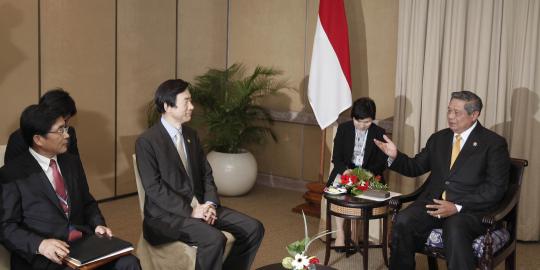 SBY bertemu Menlu Korsel, Yun Byung-se