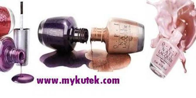 Tampil mempesona dengan cat  kuku  dari Mykutek com 