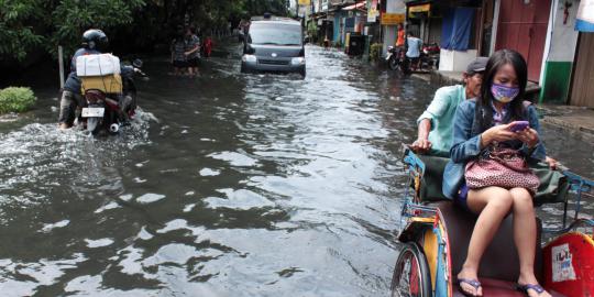 Banjir di Pademangan, warga mulai terserang penyakit
