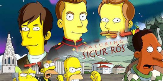 [Audio] Sigur Ros pensiun setelah tampil di THE SIMPSONS?