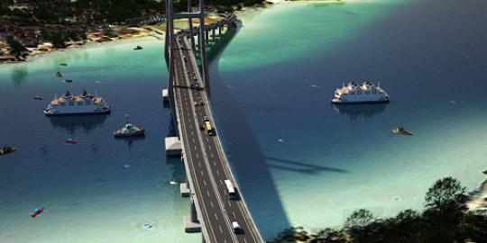 Selain Bali dan Suramadu, Ambon juga punya jalan di atas laut