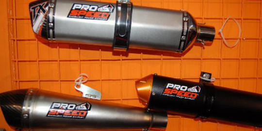 Knalpot Pro Speed, buat speed lover Ninja 250