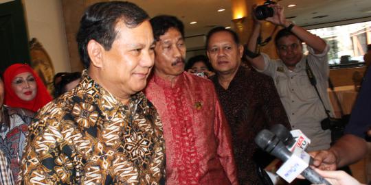 Nonton 'Sang Kiai', Prabowo bantah cari simpati warga NU