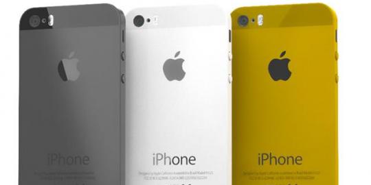 iPhone 5S akan hadir dengan warna emas?