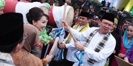 Ahok resmikan Pekan Raya Jakarta (PRJ) 'tandingan' di Monas