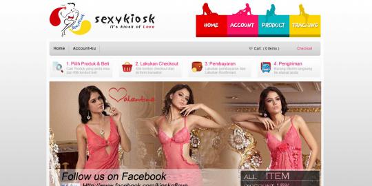 Lingerie murah berkualitas ada di SexyKiosK