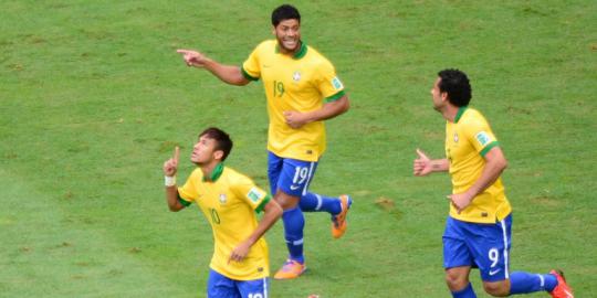 Brasil dengan Neymar terlalu perkasa bagi Jepang