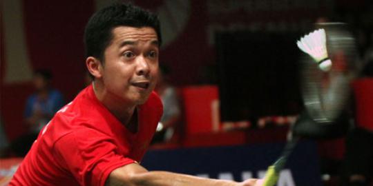 Taufik Hidayat ucapkan selamat tinggal di Indonesia Open 2013
