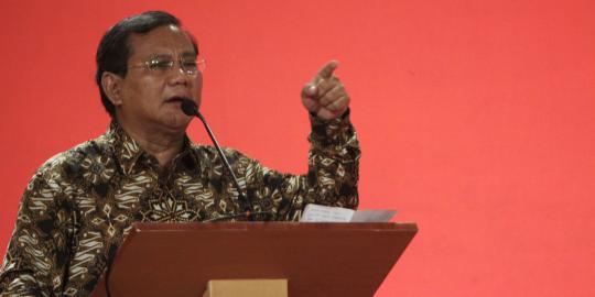 Prabowo: Pemerintah janjikan uang kepada saya, itu fitnah kejam!