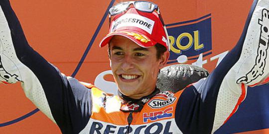 Nyaris senggol Pedrosa, Marquez minta maaf
