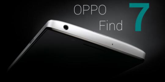 Oppo Find 7 meluncur September 2013 dengan Snapdragon 800