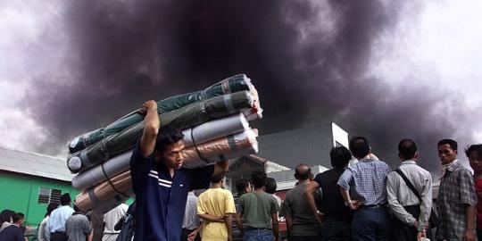 Perumahan di Cengkareng kebakaran, 21 Damkar dikerahkan