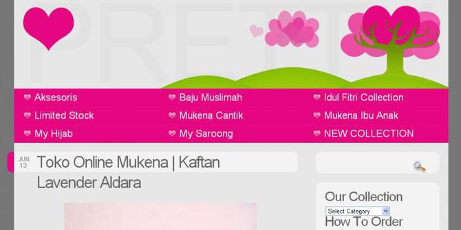 Belanja mukena cantik di Prettymukena.com  merdeka.com