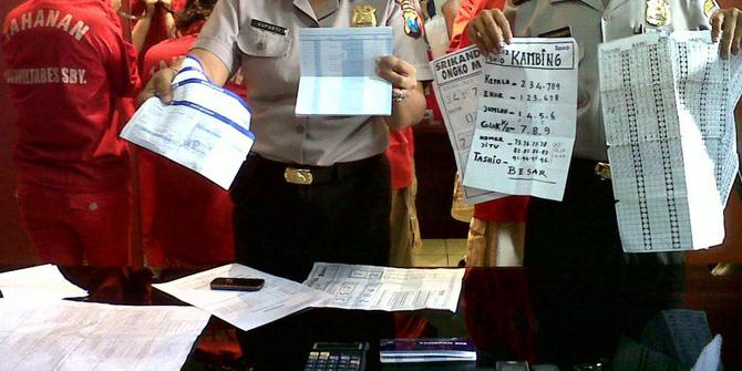 Bandar judi Togel beromzet Rp 600 juta per bulan diringkus
