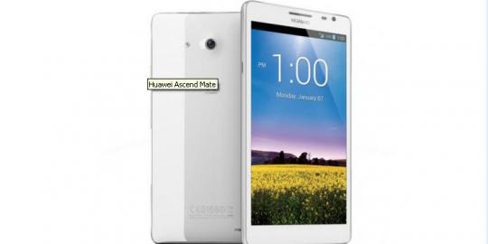 Huawei Ascend Mate resmi meluncur ke pasaran