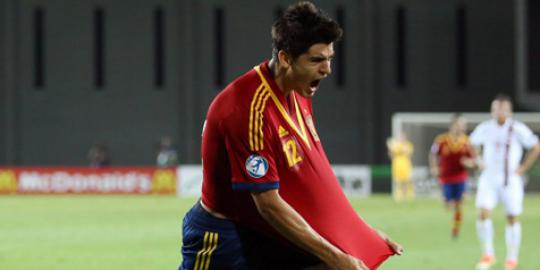 Morata raih gelar top skor Euro U-21
