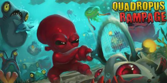 Quadropus Rampage, game endless action dengan konsep unik