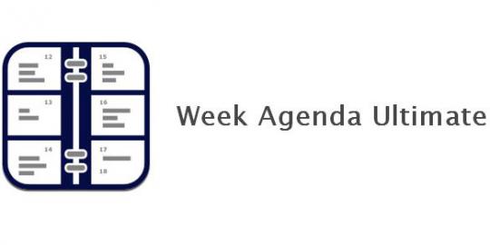 Atur jadwal dengan aplikasi Week Agenda Ultimate