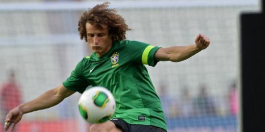 David Luiz: Brasil ingin hadapi kekuatan Spanyol