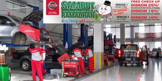 Nissan beri diskon sukucadang buat pemudik