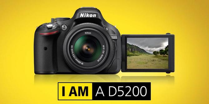 Nikon D5200, DSLR terbaik dengan harga di bawah 8 juta 