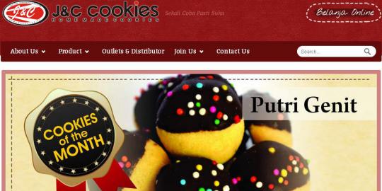 Mencicipi kue kering lezat dari dapur J&C Cookies
