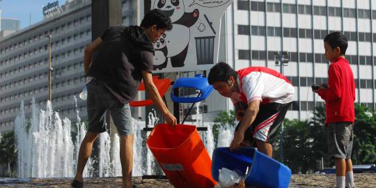 Jokowi kerahkan 500 petugas kebersihan di acara HUT DKI