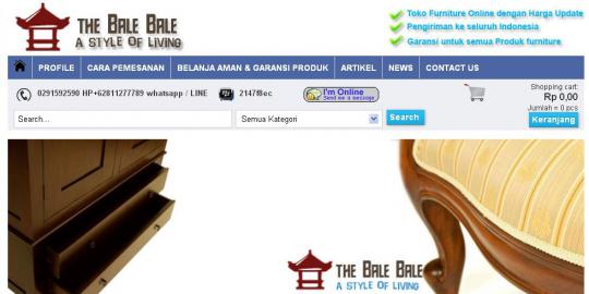 Thebalebale.com ciptakan rumah dengan suasana etnik Indonesia