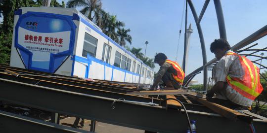 Pameran monorail di Monas gratis, dibuka Jokowi 22 Juni