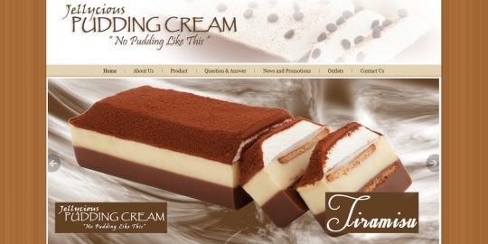 Puding sehat dan lezat ada di PuddingCream.com