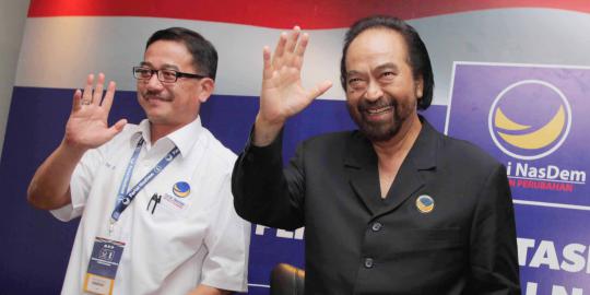 Surya Paloh pede NasDem masuk tiga besar di Pemilu 2014