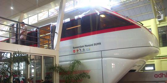 Sekali jalan, tarif tiket Monorail kisaran Rp 10 ribu