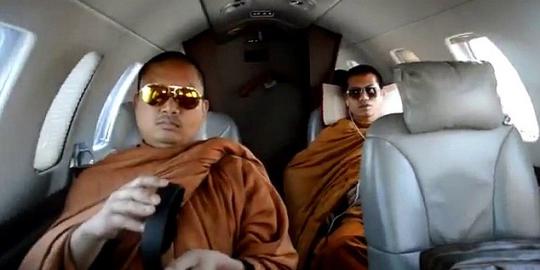 Dua biksu Thailand ditahan sebab terlibat skandal seks