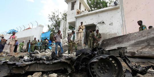 Bom bunuh diri serang markas PBB di Somalia