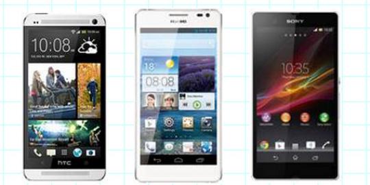 Huawei Ascend D2 berhasil kalahkan HTC One dan Xperia Z