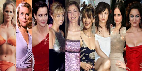 Pesona gadis-gadis James Bond terseksi