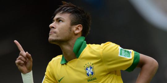 Neymar buka suara soal protes kejuaraan FIFA di Brasil