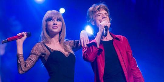 Taylor Swift: Duet dengan The Rolling Stones adalah momen terbaik