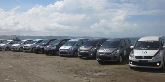 Menjajal wisata Pangandaran bersama Ertiga Mania Cirebon