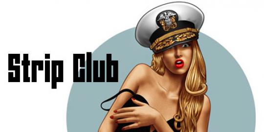 Timnas Meksiko kunjungi klub striptis?