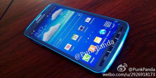 Samsung Galaxy S4 Active miliki varian warna biru